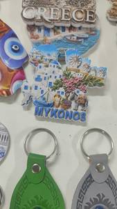 Imán de Refrigerador 3D de Plástico con Diseño del Templo del Castillo de Rodes, Impresión Digital Pintada, Recuerdo de Viaje de Grecia Personalizado, Regalo Duradero - Product Image 4