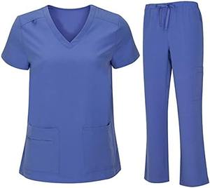 Nuevo diseño Hospital Mujeres Enfermera Tops y pantalones Uniformes Conjuntos para Hospital Woven - Product Image 3