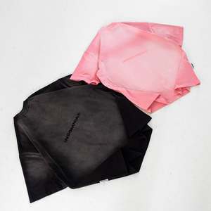 เสื้อยืดผ้าฝ้าย100% โอเวอร์ไซส์ผ้าซักได้สำหรับผู้ชายและผู้หญิงมีตัวเลือกแบบปักผ้าทอจากเวียดนามสามารถปรับแต่งได้ - Product Image 2