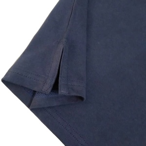 Camiseta de Manga Corta con Cuello Alto y Logotipo Frontal, 100% Algodón, para Hombre, Estampado por Transferencia Térmica, Informal, Transpirable, 180 Gramos - Product Image 5