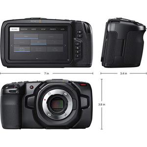 Boîtier étanche, carte mémoire 64 Go, batterie et accessoires pour caméra Pocket Cinema 4K - Product Image 4