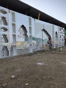 Dernier design de miroir de scène pour les mariages en plein air Trending Grand Mirror Work Wedding Stage Designer Mirror Work Wedding Stage - Product Image 2