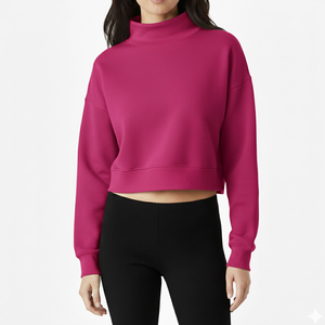Suéter Personalizado para Mujer, Corte Regular, Estilo Delta Lambda Phi, Cuello Alto Simulado, 100% Algodón, Tejido Grueso, Informal, para Invierno - Product Image 5