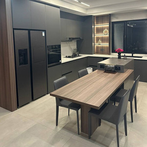 Carrito de Cocina Moderno y Lujoso de Madera de Roble, Retráctil, Multifuncional, Duradero, Ecológico y Fácil de Limpiar - Product Image 4