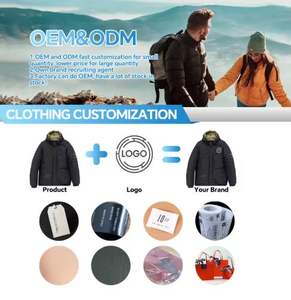 Chaqueta de béisbol universitaria para hombre personalizada al por mayor, abrigo informal a la moda con cremallera, capucha, relleno de algodón para otoño e invierno, ropa de calle - Product Image 5