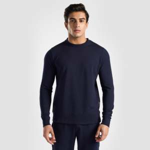 Sudadera Navy Utility Crew con Bordado 3D, Etiqueta Personalizada, Serigrafía, Talla Única, Corte Regular, Tejido de Punto - Product Image 2