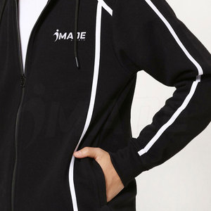 Sweat-shirts d'hiver pour hommes de haute qualité, logo imprimé personnalisé, manches longues, doublure en tricot, polyester/coton, séchage rapide, respirant - Product Image 5