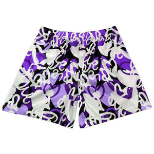 Pantalones Cortos de Baloncesto Unisex Personalizados 2026, Sublimación Completa, Bordado 3D, Secado Rápido, Transpirables, Poliéster 160g - Product Image 6