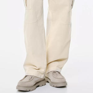 Pantalones Cargo holgados de algodón para hombre, ajuste holgado, diseño multibolsillo, Material duradero y transpirable, ajuste cómodo y relajado, colores personalizados - Product Image 3