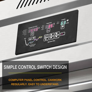 ตู้อบขนมปังแบบ 18 ถาด ยี่ห้อ USA Kolice Commercial, 0 ℃   ถึง 45 ℃   ตู้บ่มแป้งสำหรับทำขนม - Product Image 6