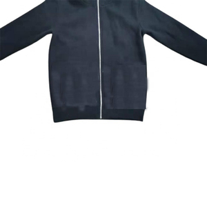 เสื้อฮู้ดดี้ผ้าฟลีซพิมพ์ลายโลโก้ตามสั่ง ตัวใหญ่ ประดับคริสตัล น้ำหนักมาก ซักแล้ว ทรง E สำหรับผู้ชาย เสื้อกันหนาวแบบมีซิปคลุมหน้า - Product Image 4