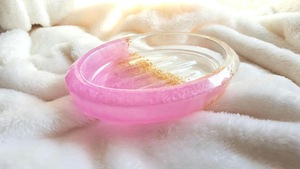 Porte-savon en résine époxy, forme personnalisée, couleur personnalisée, vente chaude, porte-savon en résine de haute qualité - Product Image 4