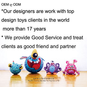 ลูกบอลเทนนิสสนามเด็กเล่นลูกบอลยางพิมพ์ลายรูปสัตว์เต็มตัวแข็งแรงทนทาน - Product Image 2