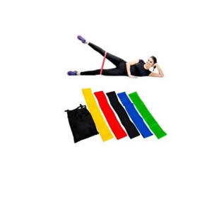 Set de Bandas de Resistencia para Pilates, 5 Niveles, con Bolsa de Transporte - Product Image 4