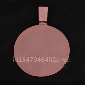 Collection de vente en gros de pendentif hip hop en plaqué or rose 14kt pour cadeau avec diamant cultivé en laboratoire - Product Image 6