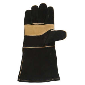 NOUVEAU Gants de soudage en cuir de vachette OEM, style paume complète, taille XS, personnalisés, pour mécanicien, antistatiques, respirants, résistants aux déchirures, 11 oz - Product Image 2
