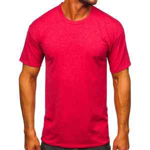 Camiseta de algodón de alta calidad para hombre, ropa de calle con logotipo personalizado, Camiseta ajustada con cuello redondo y timbre, tela transpirable de secado rápido, 220g - Product Image 3