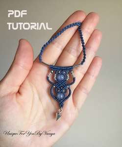 สร้อยคอไข่มุกน้ำจืดธรรมชาติ 25-30 มม. ประดับด้วยทองเหลืองถักแบบมาคราเม่ สไตล์โบฮีเมียนทันสมัย เหมาะสำหรับทั้งชายและหญิง ของขวัญวันครบรอบ ชุบโรเดียม ฮารี อม - Product Image 5