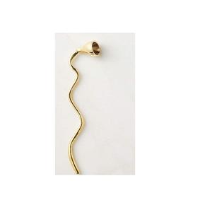 Classique en acier inoxydable or galvanoplastie bougie éteindre cloche bougie cloche bougie flamme éteignoir - Product Image 1