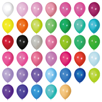 Ballons en latex biodégradable de haute qualité, perles mates rétro colorées, pour la rentrée scolaire et les décorations de fête