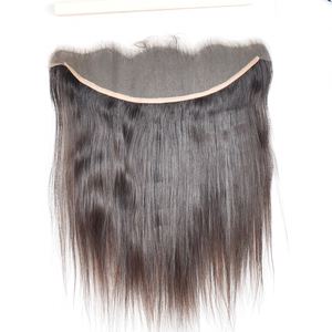 Produit en promotion : Perruque frontale 13*4 en cheveux humains naturels, lisses, style ondulé doux pour femmes, disponible au meilleur prix - Product Image 4