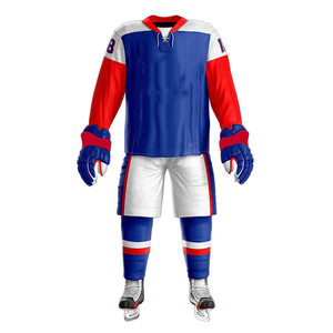 Uniforme de Hockey sobre Hielo Personalizado con Logotipo de Equipo para Hombre, Ligero, con Logotipo Personalizado, de Secado Rápido y Transpirable - Product Image 2