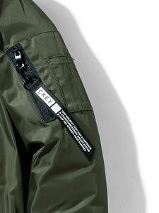 Chaqueta de Invierno de Alta Calidad Hecha a Medida con Lona Recubierta, Unisex, para Equipos de Béisbol de Secundaria, Estilo Urbano, Económica, Boomletcorp - Product Image 5