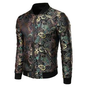 Chaqueta de bombardero de camuflaje Vintage de primavera Unisex de alta calidad, cuello redondo, estilo callejero, venta al por mayor, Servicios Personalizados OEM para adultos - Product Image 3