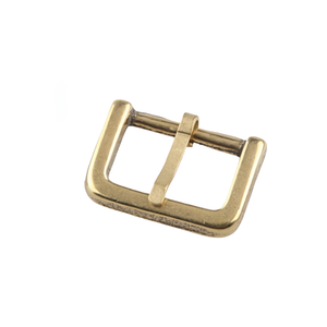 Hebilla de latón japonés de 10/12/15/18/21/24/30mm de ancho interior, herrajes de latón macizo para bolsos, cinturones, accesorios de Hardware para artesanía en cuero - Product Image 6