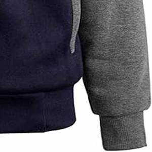 Sweat à capuche zippé intégral en molleton technique pour homme, 69 % coton, 31 % polyester, design OEM, collection hiver, vente en gros, envoyé par Dress Sports - Product Image 3
