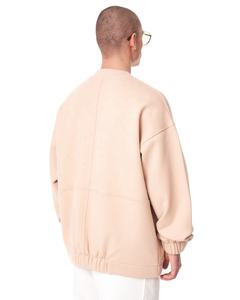 Servicio OEM 2024 Calidad de tendencia Logotipo personalizado Sudadera Hombres Premium Algodón pesado Bordado Tela personalizada Oferta al por mayor - Product Image 3