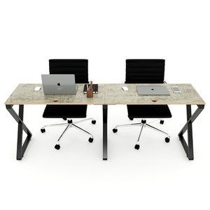 โต๊ะกลุ่ม 2 ที่นั่ง สไตล์โมเดิร์นมินิมอล 200x50 ซม. ไม้อัด Xconcept HBXC033 - Product Image 2