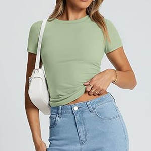 เสื้อยืดคอกลมแขนสั้นสำหรับผู้หญิง Next Level APPAREL - Product Image 1