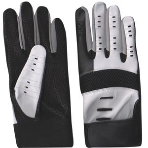 Hot Sale New Design Real Leather Left <b>Hand</b> Softball Batting Gloves Strong <b>Grip</b> Size Kids Youth Adult - Product Image 3