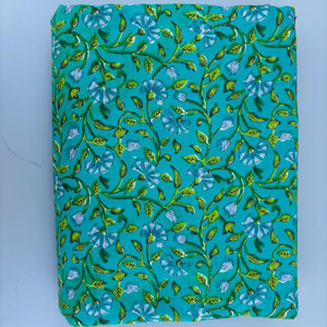 Tela de verano de algodón orgánico para mujer, técnica de punto étnico y alfombra hecha a mano para confección artesanal para niños, peso ligero - Product Image 1