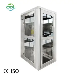 Customized Clean Room Air Shower Personal Air Shower Room Double Doors Interlock Air Shower For Cleanroom
