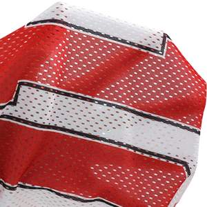 Maillot de football à manches courtes en maille, coupe ample, personnalisé, de haute qualité, avec nom et numéro d'équipe sublimés, pour adultes, pour l'entraînement - Product Image 5