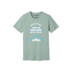 เสื้อยืดผ้าฝ้าย100% พิมพ์ลายพระพุทธรูปแบบลำลองมี12สีให้เลือก160-180 - Product Image 5