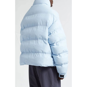 Manufacturer Custom Oversized Hooded <b>Waterproof</b> Windproof Men Polyester Fiber Filled Bubble <b>Padded</b> Puffer <b>Jacket</b> OEM Cotton - Product Image 6