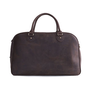 Bolsa de viaje de lona de cuero genuino resistente de gran capacidad a precio competitivo - Product Image 3