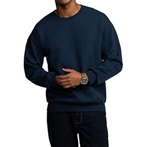 Hot Selling Men's 100% Cotton Sweatshirts Breathable Zipper Pullover <b>Jumper</b> Hoodie for Winter Solid Pattern - Product Image 1