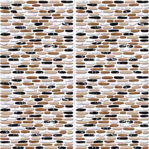 กระเบื้องโมเสคพิมพ์ลายหินแบบเจาะรูขนาด300x300มม. พื้นห้องครัวร้านอาหาร - Product Image 1