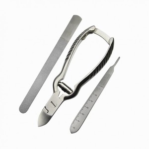 Juego de herramientas de Podología Kit de alta calidad Manicura Pedicura Tijeras de uñas Juego de instrumentos de Podología de alta resistencia - Product Image 3