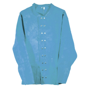 แจ็กเก็ตเชื่อมเครื่องหนังป้องกันความปลอดภัยสำหรับงานหนักงานเชื่อมแจ็คเก็ตหนังแยกทนทาน - Product Image 3