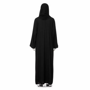 Traditional Middle Eastern Abaya <b>for</b> Adults Soft Fabric Modest Wear Elegant <b>Long</b> <b>Dress</b> Daily Use Islamic Clothing Custom Apparel - Product Image 2