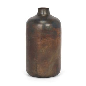 Vase à fleurs en fer d'aspect antique très décoratif avec construction de qualité supérieure pour un affichage d'arrangements floraux luxueux - Product Image 6