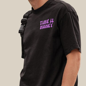 Precio al por mayor más populares Puff impresión camisetas de alta calidad al por mayor cómodo Drop Shoulder Puff impresión camiseta - Product Image 5