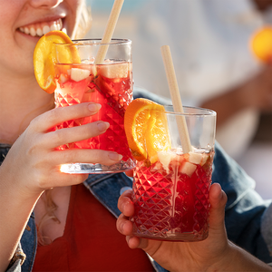 หลอดทำจากอ้อยแบบใช้แล้วทิ้งเป็นมิตรต่อสิ่งแวดล้อมสำหรับงานปาร์ตี้ขนาด6มม. * 21ซม. - Product Image 4