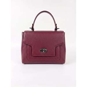 Borsa a mano e a tracolla strutturata in vera pelle Dollaro - Made in Italy - Art. 26138 - Product Image 1