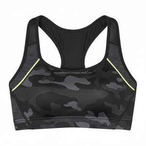 เสื้อชั้นในกีฬาผู้หญิงแบบสั่งทำพิเศษ รองรับแรงกระแทกสูง ลายพราง พิมพ์ลาย สำหรับออกกำลังกาย โยคะ ใส่ได้ในช่วงฤดูร้อน - Product Image 4